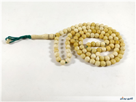 تسبیح کلکسیونی قدیمی دست ساز استخوان 