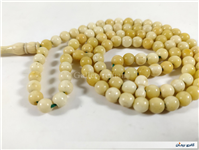 تسبیح کلکسیونی قدیمی دست ساز استخوان 