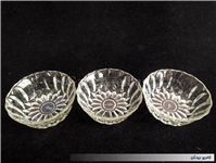 3 عدد کاسه بلوری قدیمی و بسیار زیبا