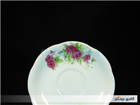 دیوارکوب یا زیرفنجانی گل سرخی قدیمی