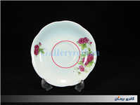 دیوارکوب یا زیرفنجانی گل سرخی قدیمی