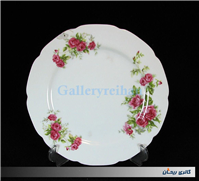 دیوارکوب چینی گل سرخی قدیمی مارک KPM 