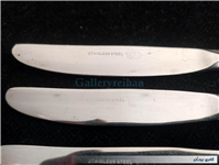 3عدد چاقوی قدیمی STAINLESS با طرح گندم