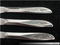 3عدد چاقوی قدیمی STAINLESS با طرح گندم