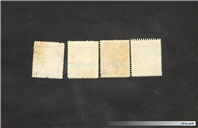 4 عدد تمبر سری مجلسی رضاشاهی