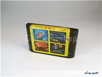 کارتریج بازی کنسول سگا SEGA قدیمی 4 لبه 