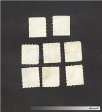 8عدد تمبر قدیمی و خاص کشور عراق 