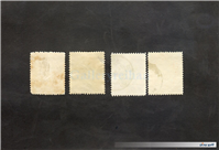 4 عدد تمبر سری مجلسی رضاشاهی 