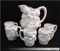  پارچ و لیوان سرامیکی قدیمی 