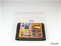 کارتریج بازی کنسول سگا SEGA قدیمی 4 لبه 