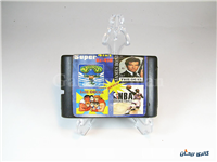کارتریج بازی کنسول سگا SEGA قدیمی 4 لبه 