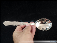 قاشق آجیل قدیمی ساخت هند STAINLESS