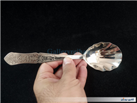 قاشق آجیل قدیمی ساخت هند STAINLESS