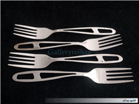 4عدد چنگال قدیمی STAINLESS ساخت آلمان