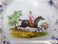 دیس قدیمی ملامین طرح اروپایی