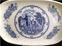 دیس قدیمی ملامین سایز بزرگ طرح منظره