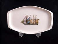 دیس قدیمی ملامین طرح زیبا کشتی