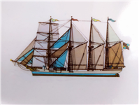 دیس قدیمی ملامین طرح زیبا کشتی