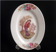 دیس قدیمی ملامین زیبا طرح لیلی