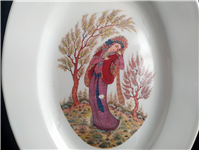 دیس قدیمی ملامین زیبا طرح لیلی