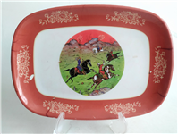 دیس قدیمی ملامین طرح زیبا و خاص سوارکار