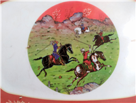 دیس قدیمی ملامین طرح زیبا و خاص سوارکار