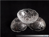 3 عدد کاسه بلوری قدیمی و بسیار زیبا 