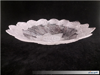  دیس میوه خوری بزرگ دو رنگ طرح گل 