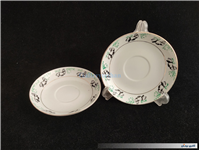 جفت نعلبکی قدیمی بسیار زیبا طرح پاندا 