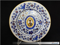 دیوارکوب قدیمی نقاشی کاردست قلم آبی جدید 