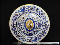 دیوارکوب قدیمی نقاشی کاردست قلم آبی جدید 