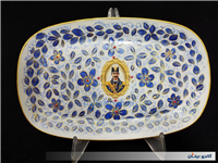 دیوارکوب قدیمی نقاشی کاردست قلم آبی جدید