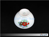 کاسه روسی نقاشی دست قدیمی و زیبا طرح گل