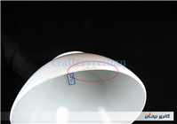 کاسه روسی نقاشی دست قدیمی طرح گل سیب