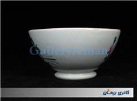 کاسه روسی نقاشی دست قدیمی طرح گل سیب