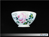 کاسه روسی نقاشی دست قدیمی طرح گل سیب