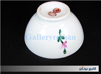 کاسه روسی نقاشی دست قدیمی طرح گل سیب