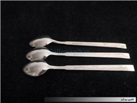 3عدد قاشق شربت خوری قدیمیSTAINLESS طرح گل