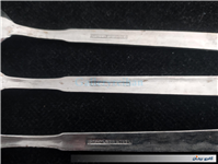 3عدد قاشق شربت خوری قدیمیSTAINLESS طرح گل