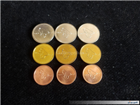 9 عدد سکه های کشور عراق سال 2004 