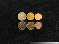 6 عدد سکه های کشور عراق سال 2004