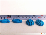 20 عدد خرمهره فیروزه ای ایرانی