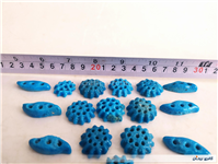 20 عدد خرمهره فیروزه ای ایرانی