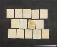 14 عدد تمبر سری مجلسی رضاشاهی 