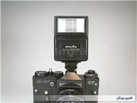 فلاش قدیمی دوربین عکاسی Minolta AUTO200ژاپن 