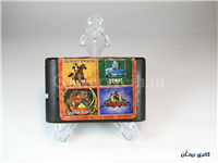 کارتریج بازی کنسول سگا SEGA قدیمی 4 لبه 