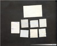 8عدد تمبر قدیمی و خاص کشور کره 