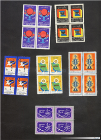 24عدد تمبر بلوکی مربوط به انقلاب سفید 