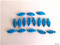 16 عدد خرمهره فیروزه ای ایرانی 