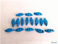 16 عدد خرمهره فیروزه ای ایرانی 